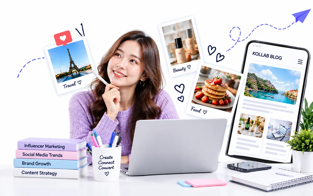 KOLLAB Blog — บทความ Influencer Marketing, Social Media Trends, Brand Growth และ Content Strategy