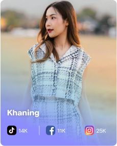 Khaning — ตัวอย่าง Influencer สายคาเฟ่ของ KOLLAB