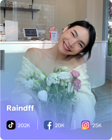 Raindff — ตัวอย่าง Influencer สายคาเฟ่ของ KOLLAB