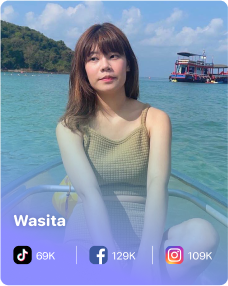 Wasita — ตัวอย่าง Influencer สายคาเฟ่ของ KOLLAB
