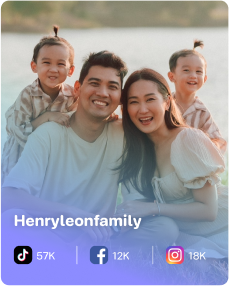 Henryleonfamily — ตัวอย่าง Influencer สายครอบครัวของ KOLLAB