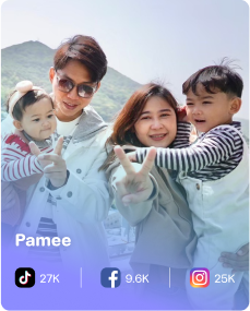 Pamee — ตัวอย่าง Influencer สายครอบครัวของ KOLLAB