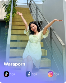 Waraporn — ตัวอย่าง Influencer สายบ้านและสวนของ KOLLAB