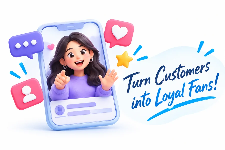 ครีเอเตอร์บนมือถือสร้างลูกค้าประจำ — Turn Customers into Loyal Fans!