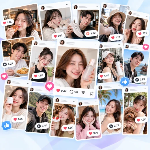 100 Nano Influencer — ครีเอเตอร์นับร้อยครองหน้าฟีด