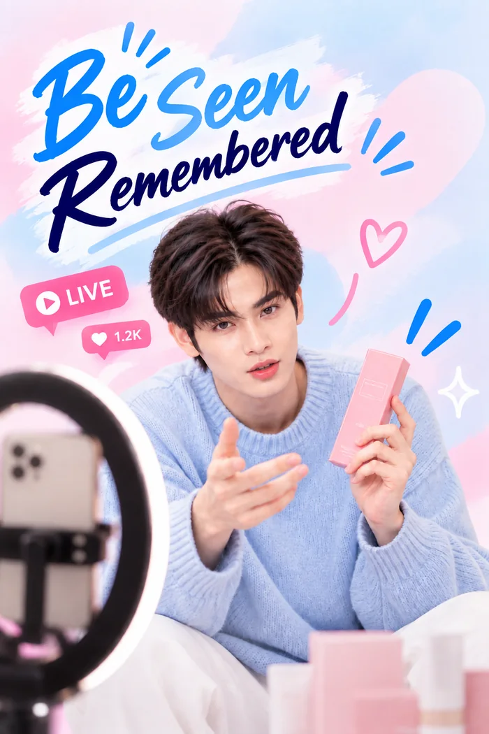 Sales — ครีเอเตอร์ไลฟ์ขายสินค้า Be Seen, Be Remembered