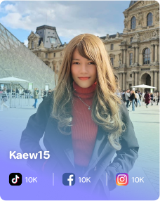 Kaew15 — ตัวอย่าง Influencer สายท่องเที่ยวของ KOLLAB