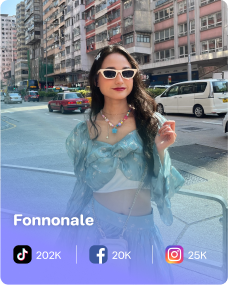 Fonnonale — ตัวอย่าง Influencer สายท่องเที่ยวของ KOLLAB